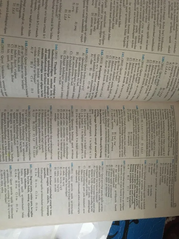 Usmonov Matematika kitobi va Mega ona tilidan testlar kirobi sotiladi 4 Usmonov Matematika kitobi va Mega ona tilidan testlar kirobi sotiladi 4