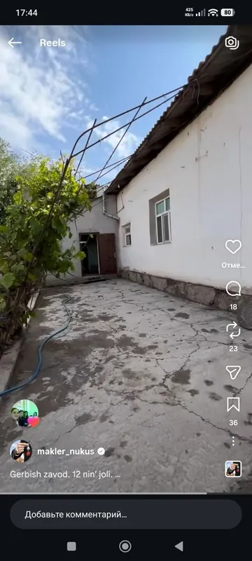 Nokis qalasi G.zavod Qarabayli koshe 5 jay satiladi 2 Nokis qalasi G.zavod Qarabayli koshe 5 jay satiladi 2