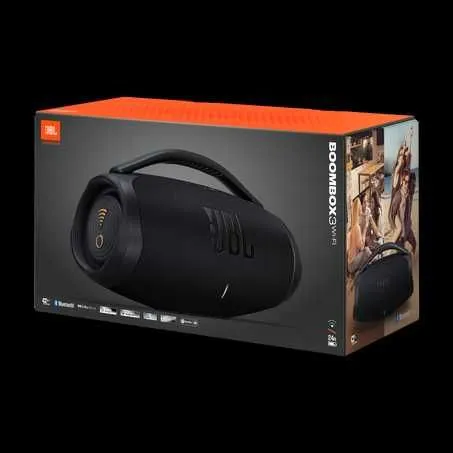 JBL Boombox 3 Wi-Fi — мощный звук, свобода и стиль в одном устройстве
