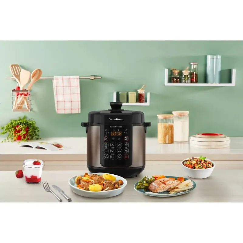 Мультиварка-скороварка MOULINEX CE22A932