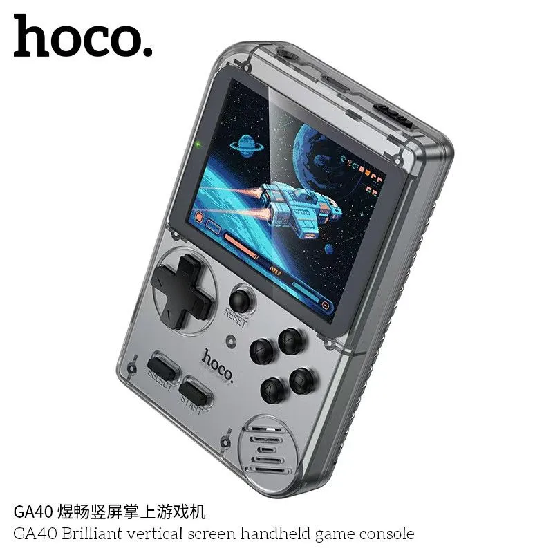 Hoco GA40 — Портативная ретро консоль 400 игр, цветной экран — фото 5