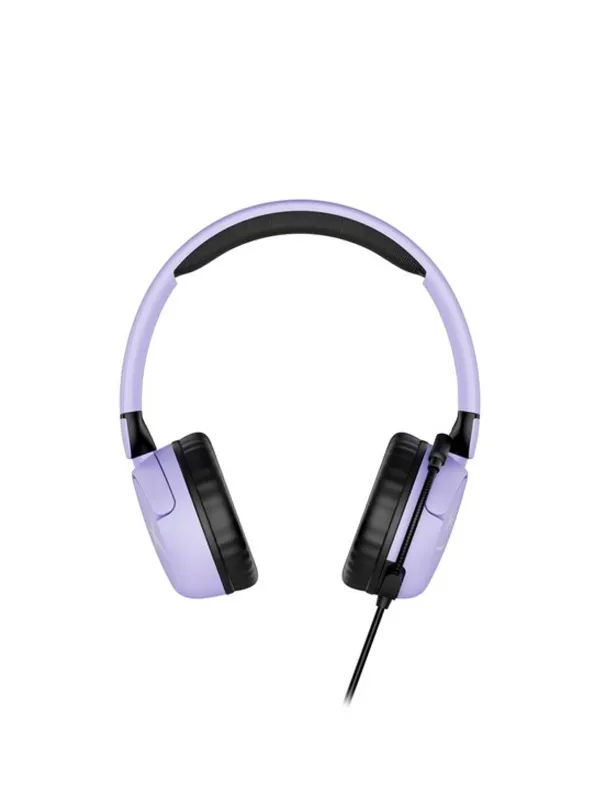 Игровые проводные наушники HyperX Cloud Mini, 1.2м, детские-подростковые, складывающиеся, с микрофоном, лаванда — фото 2