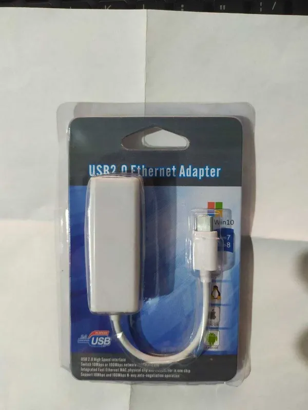 Переходник USB Type-C на Ethernet LAN RJ45 — фото 2