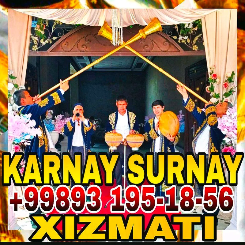 karnay surnay doira nogʻora sadolari