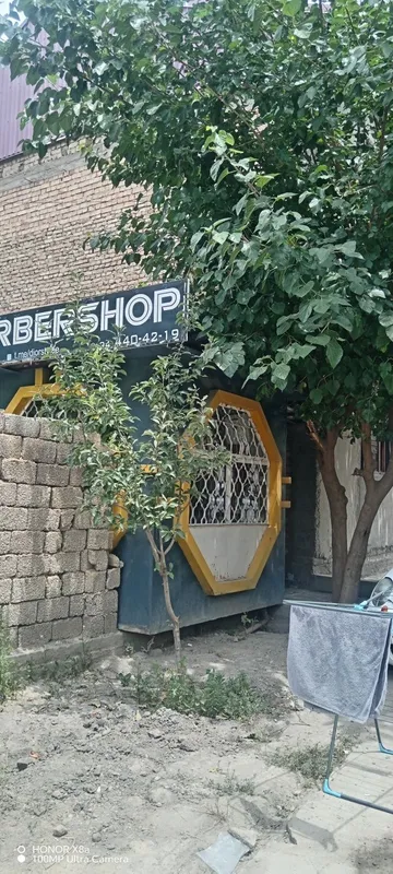 Тайёр сартарошхона будка сотилади