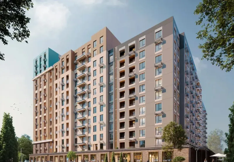 2-комнатная квартира, 52,26 м², 4/13, ЖК Greenvich, Мирабадский район