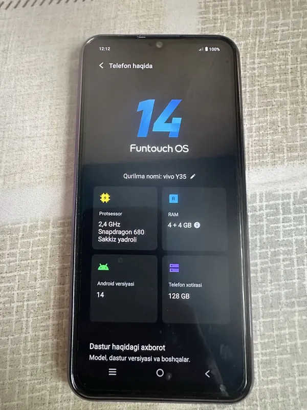 Vivo Y 35 Sotiladi 1 Vivo Y 35 Sotiladi 1