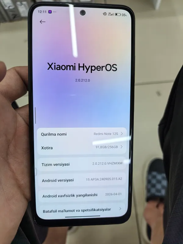 Redmi not 12S