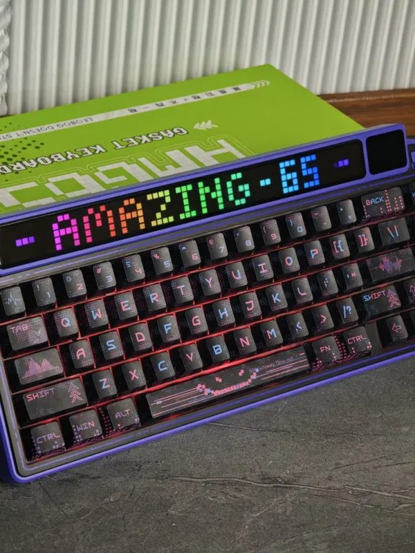 Клавиатура Leobog AMG65 с экраном 4 Клавиатура Leobog AMG65 с экраном 4