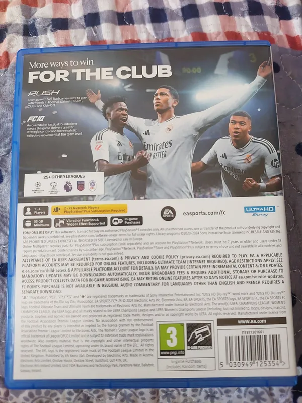 Игровой диск FC25 на Playstation 5 — фото 2