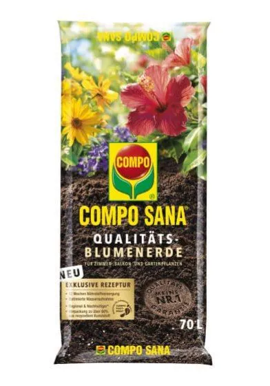 Торфогрунт COMPO SANA. Грунты высокого качества.