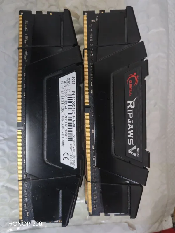 G.Skill Ripjaws DDR4 2x16gb 3200mhz