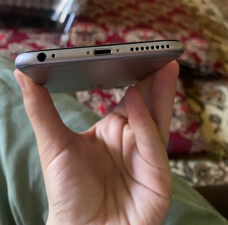 iphone 6 plus silver идеальный 2
