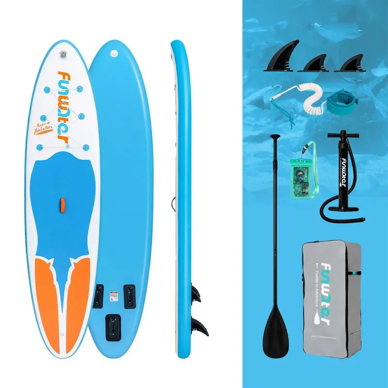 Сапборд SUP board 335 × 83 см | Самый широкий | Новый! Полный комплект — фото 2
