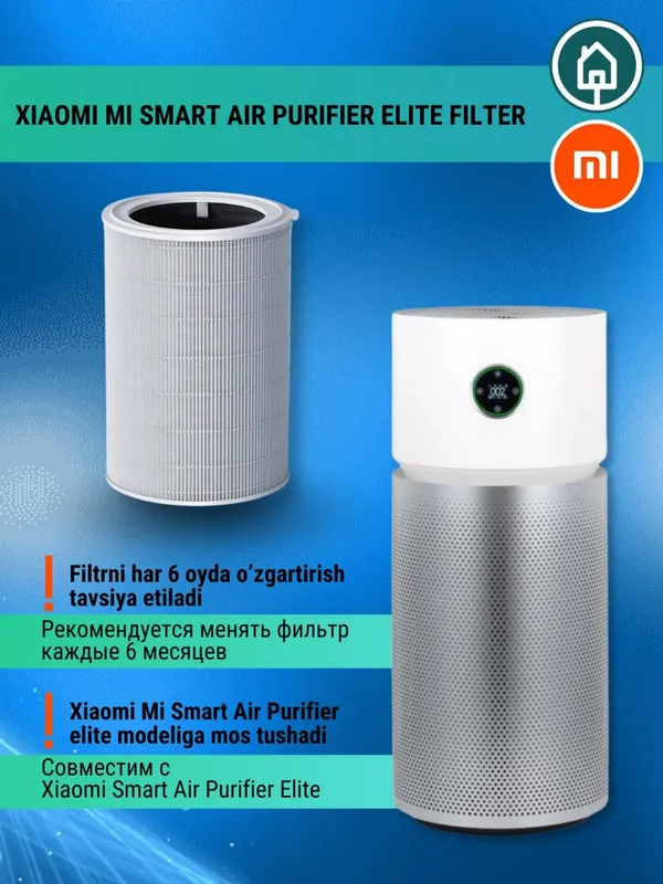 Xiaomi филтры очистителя воздуха.Havo Filtr.Все в наличии — фото 1