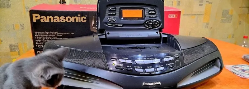 Магнитола "Panasonic" RX-ED 77 "КОБРА" 5 Магнитола "Panasonic" RX-ED 77 "КОБРА" 5