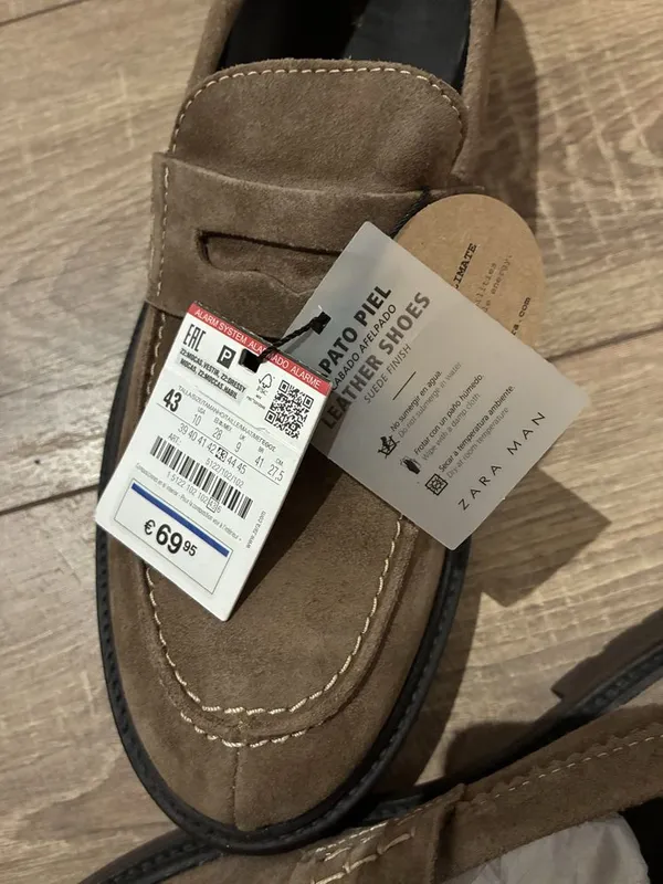лоферы мужские от бренда Zara 2