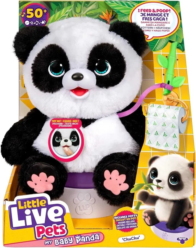 Live Pets My Baby Panda, интерактивная панда, США