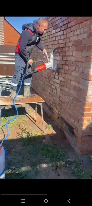 Beton kesish , teshish , buzish, betondan eshik deraza ochish transha