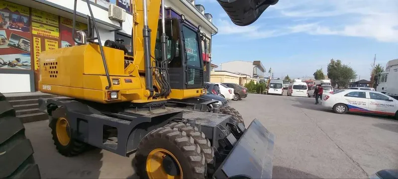 Продается Китайский Колесный Экскаватор SHANDING SW150