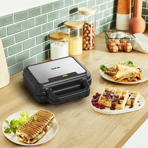 Вафельница электрическая мини 3в1 Tefal UltraCompact SW383D10 — фото 4