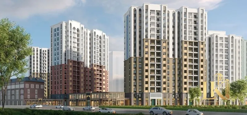 2-комнатная квартира в ЖК Assalom Boglar, 43 м², коробка — фото 5