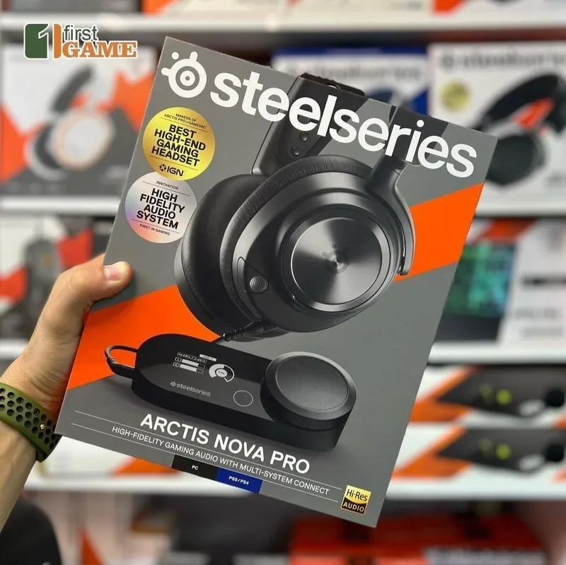 Steelseries Nova Pro Wired+Gamedac Проводные Наушники