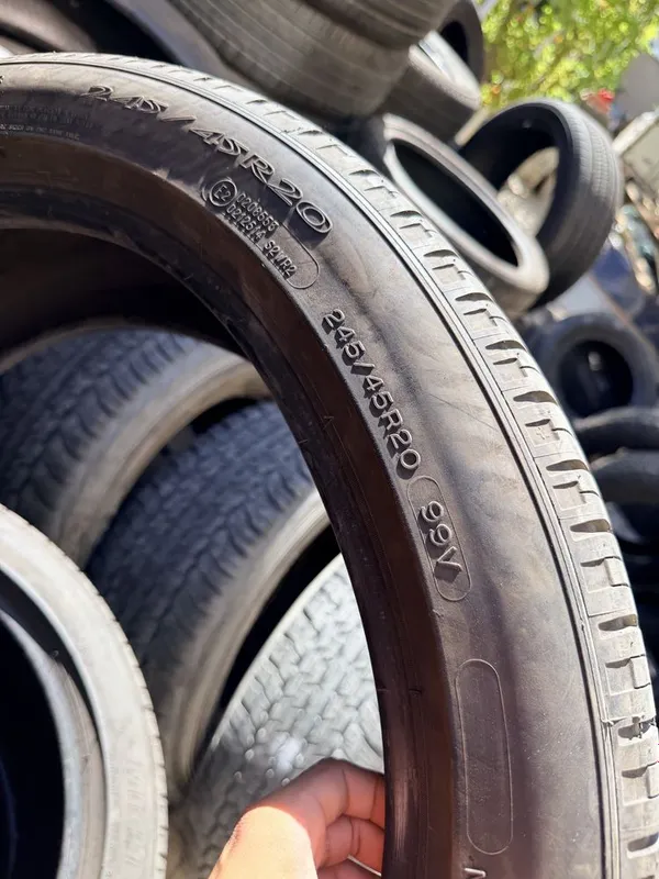 MICHELIN 245/45/20 4 ta birxil made in U.S.A 2 MICHELIN 245/45/20 4 ta birxil made in U.S.A 2