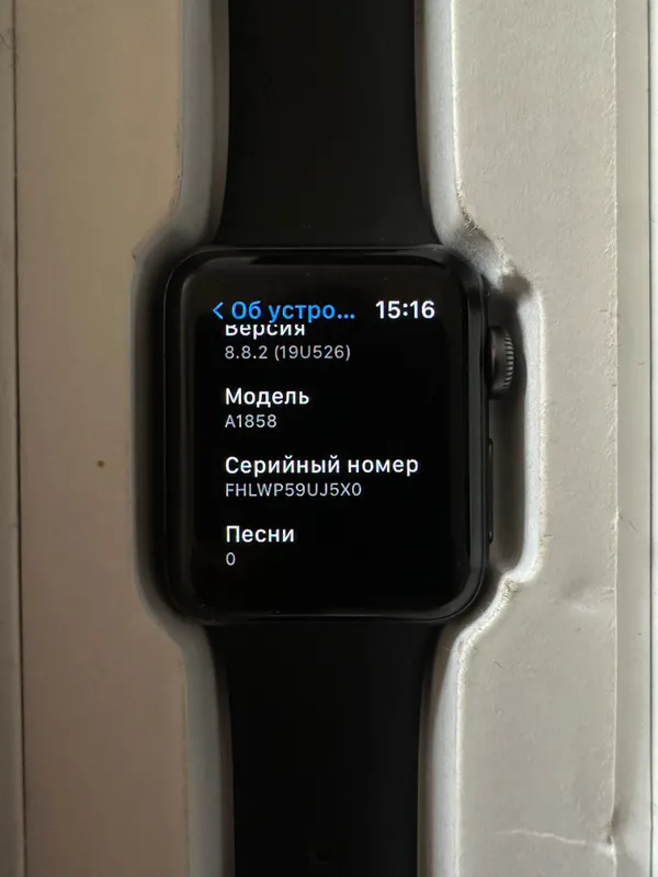 Apple Watch 3 38mm — фото 2