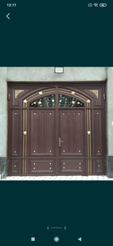Дарвоза ва решетка краска сепамиз хизмати бор. 2