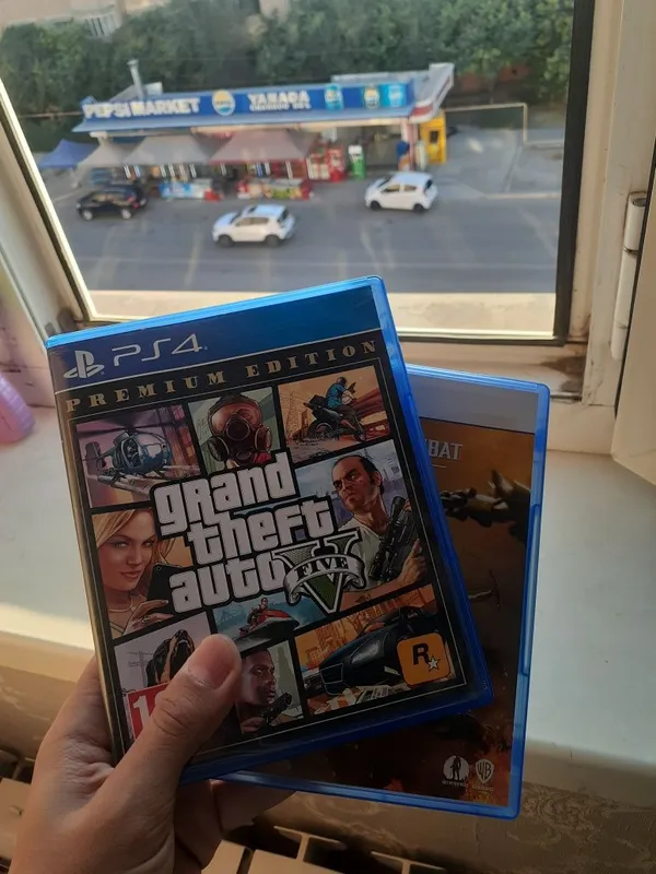 Диски для Плейштейшн 4/5, Playstation 4/5, Mortal Kombat 11, GTA 5 — фото 1