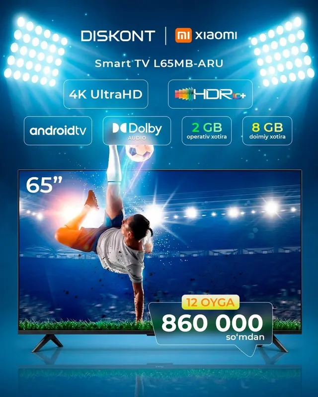 Siz uchun Xiaomi brandining Smart Televizorlarini tavsiya qilamiz. — фото 2