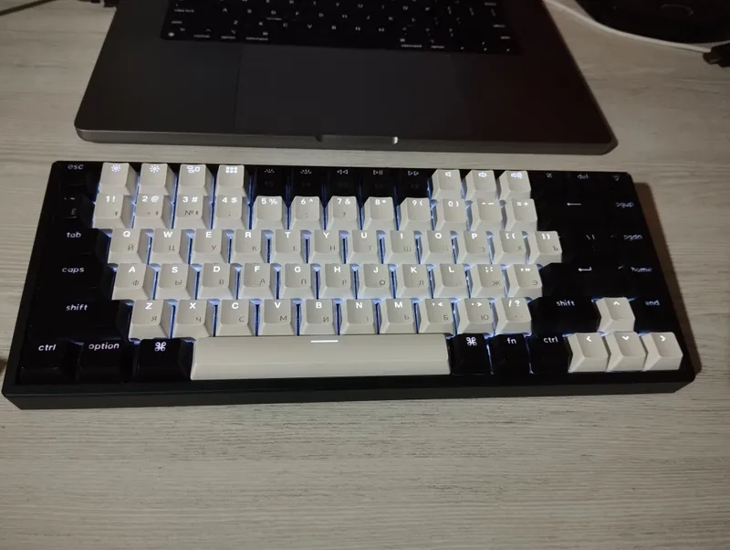 Механическая клавиатура Keychron k2 с синими (blue) переключателями 8 Механическая клавиатура Keychron k2 с синими (blue) переключателями 8