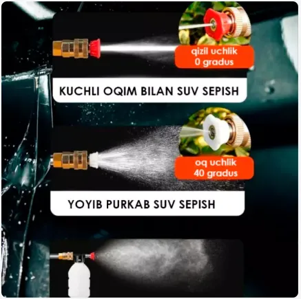 Uyda foydalansh simsz avtomobl yuvshyuqori bosimli — фото 1