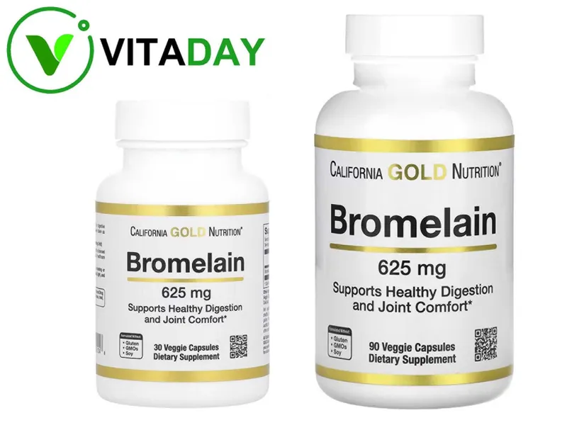 California Gold Bromelain бромелаин Bromelain Bromelan Бромелан