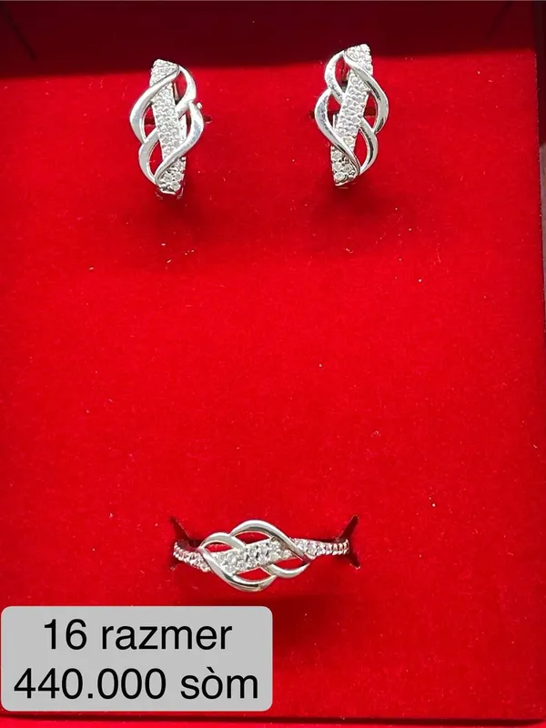 Kumush kamplekti 925