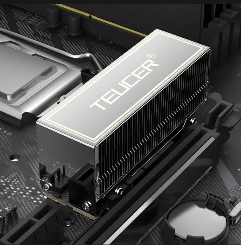 Радиатор для NVME m2 на тепловых трубках 1