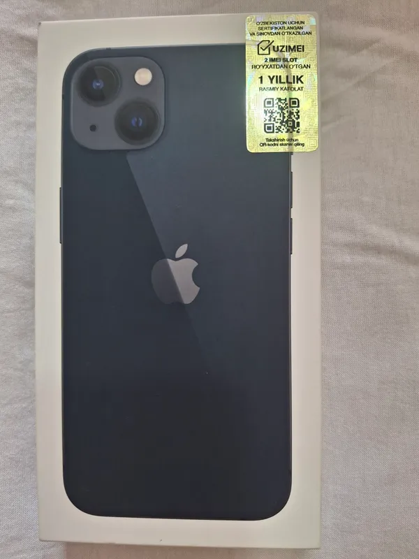 iPhone 13 sotiladi xali ochilmagan