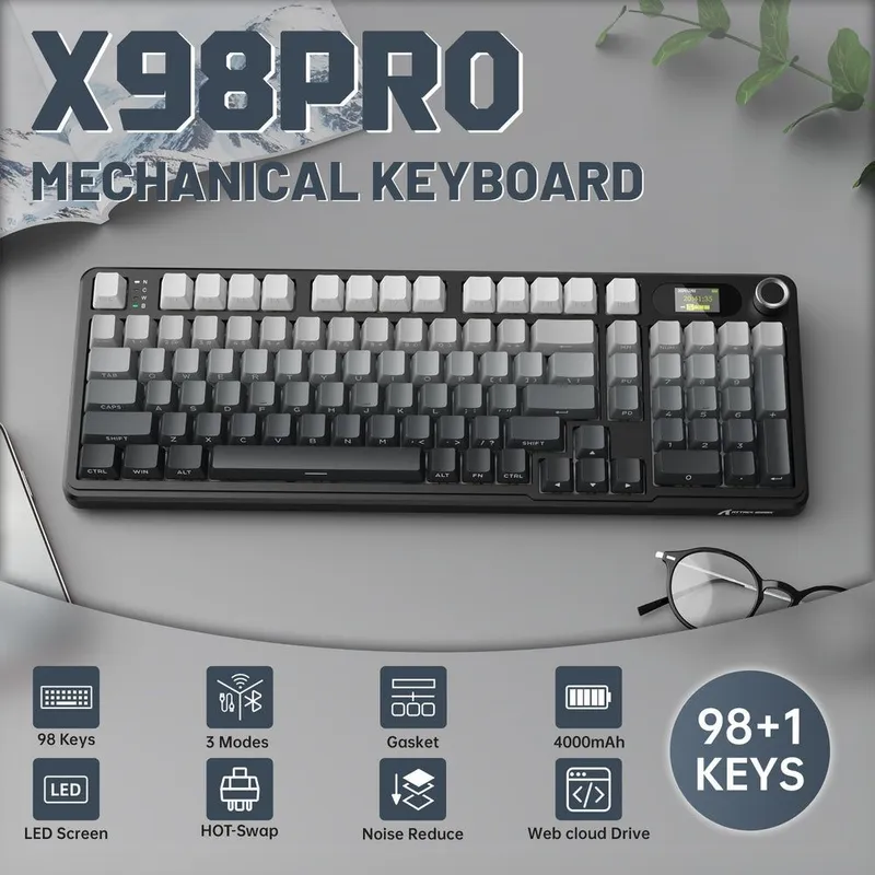 NEW Attack shark X98PRO Mechanic — фото 1
