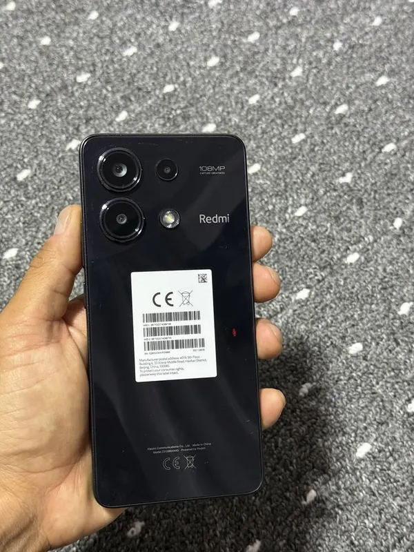 Redmi Note 13 Midnight Black 6GB RAM 128GB ROM Redmi Note 13 Midnight Black 6GB RAM 128GB ROM
