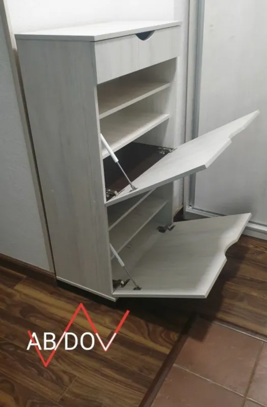 Обувной шкаф в стиле hi-tech — фото 4