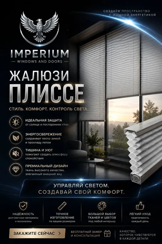 Жалюзи Плиссе, Москитные Сетки