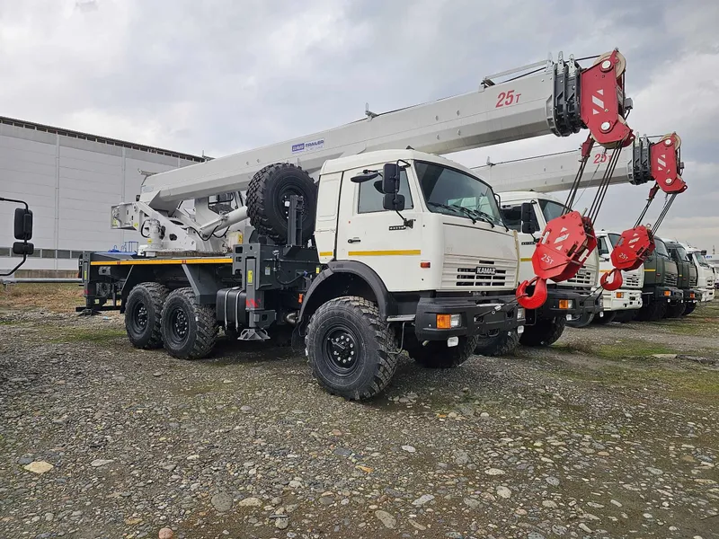 Автокран 25 т. 43118 6x6 4
