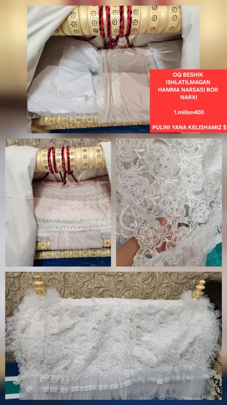 OQ BESHIK SOTILADI YANGI