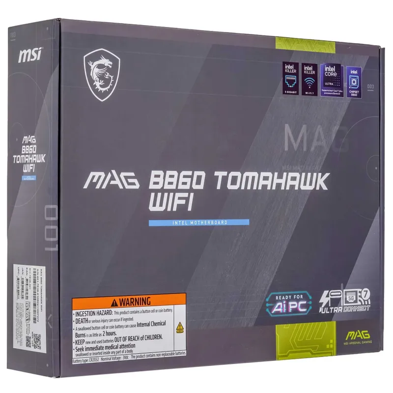 # Материнская плата MSI MAG B860 TOMAHAWK WIFI 3