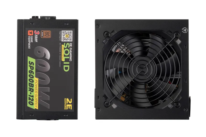 2E SOLID SP600BR-120 600W o‘yin uchun quvvat bloki 7 2E SOLID SP600BR-120 600W o‘yin uchun quvvat bloki 7