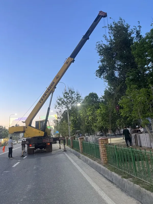 Автокран хизмати сирдарйо гулистон