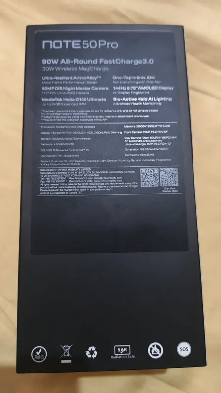 infinix not 50 pro — фото 1