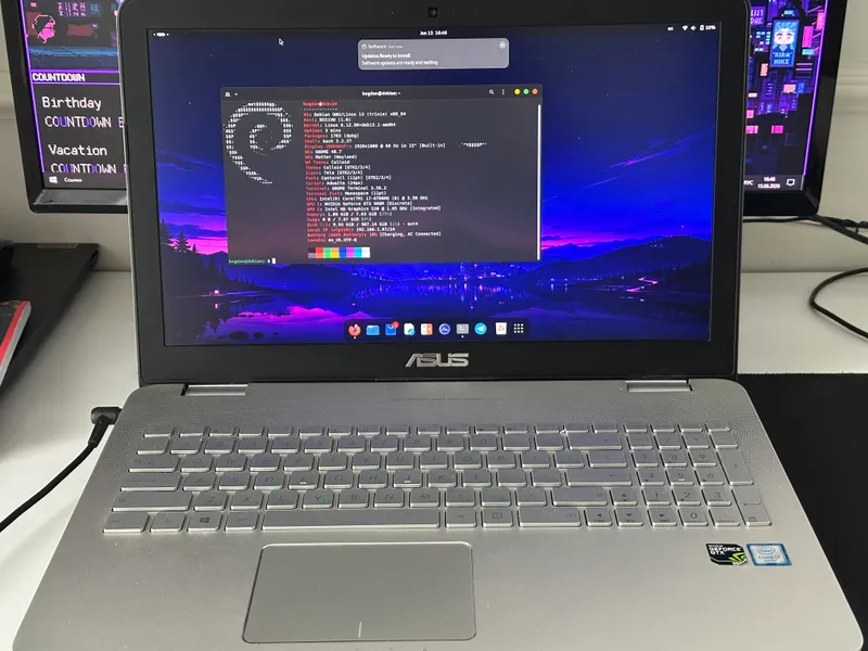 Ноутбук Asus intel i7 / gtx960