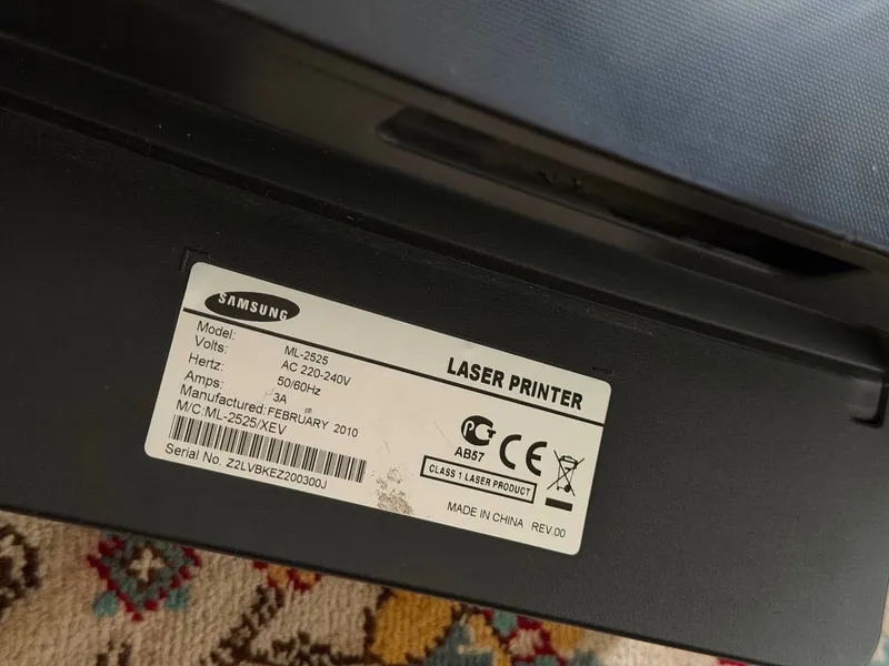 Samsung Laser Printer ML-2525 Лазерный Принтер — фото 3